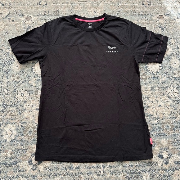 Rapha Shirts Rapha Black Cotton Cycling Tshirt Poshmark